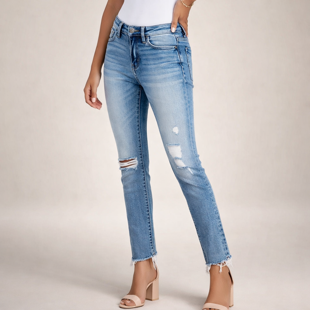 Damskie spodnie w swobodnym stylu | Długie